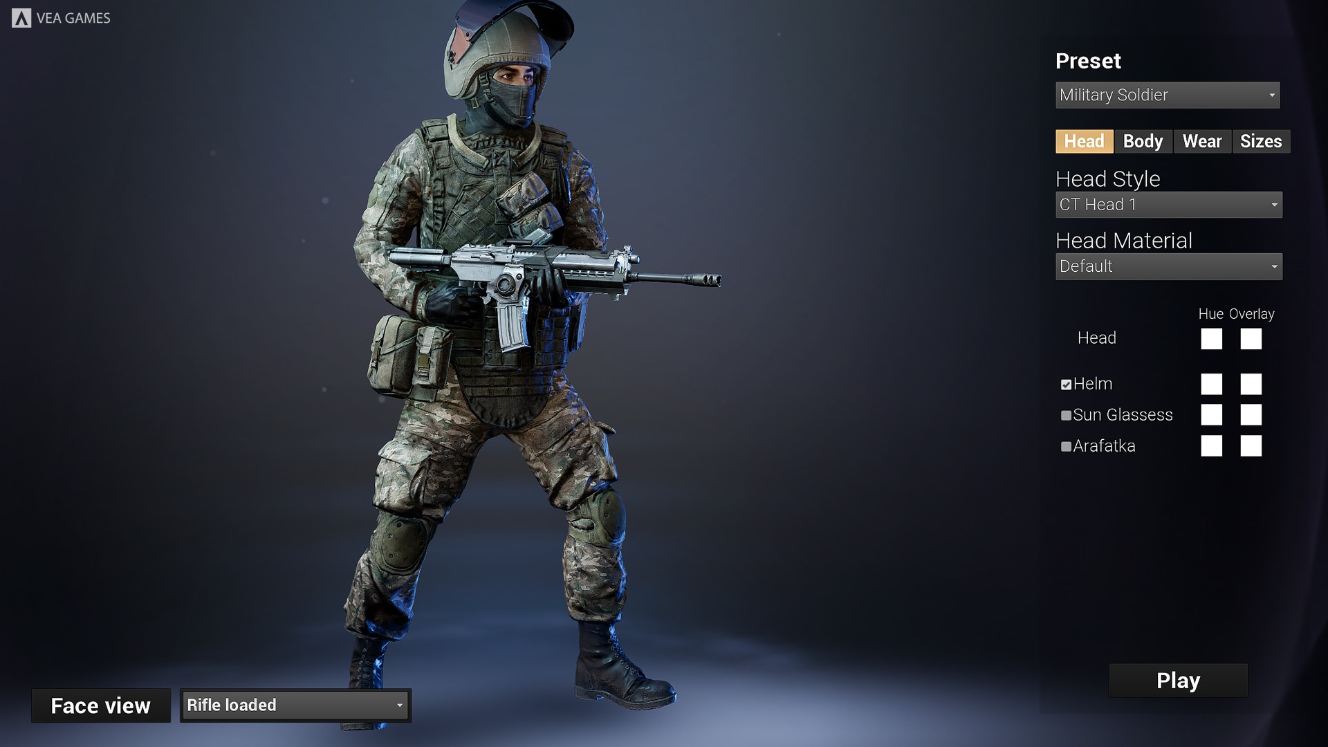 CharGen: Counter-Terrorists Soldier Pack