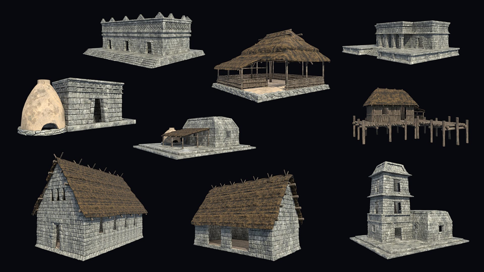 Ancient City Buildings