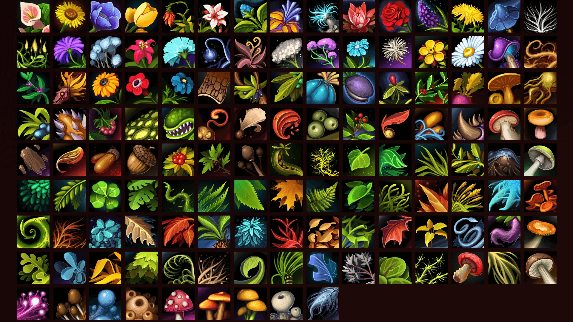 Herbal Icons 