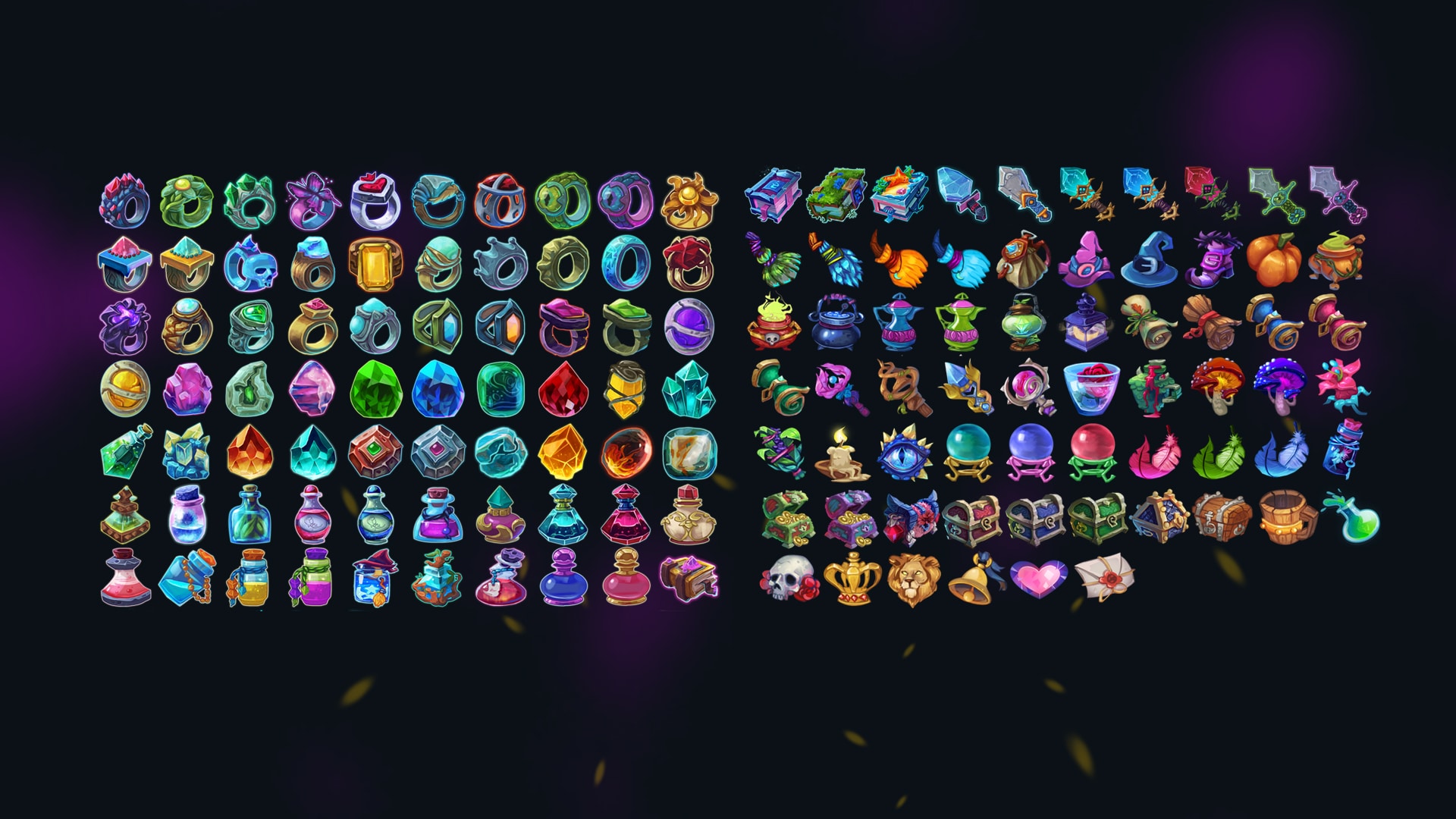 Stylized Magic Icons Pack