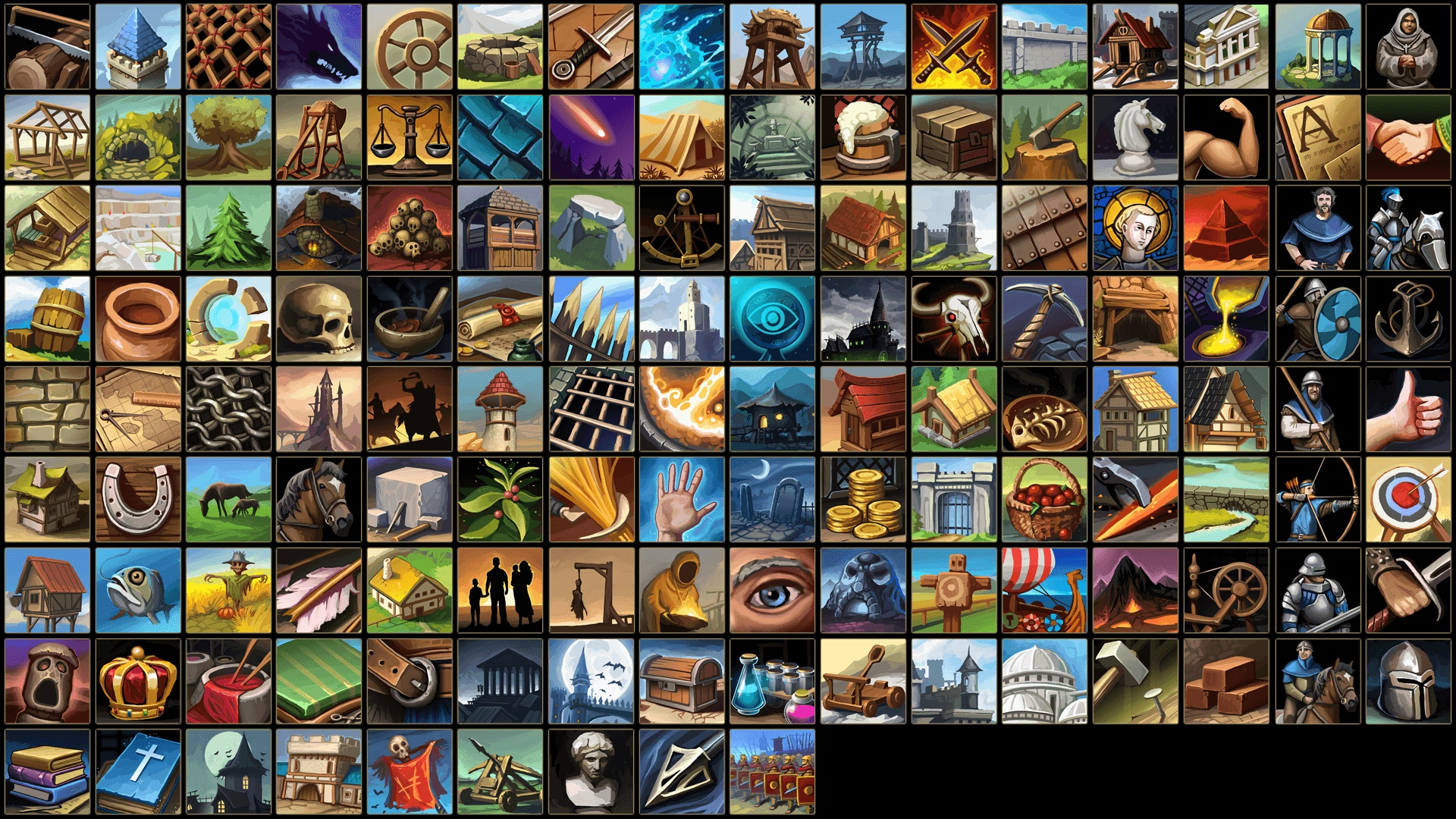 Strategy Game Icons