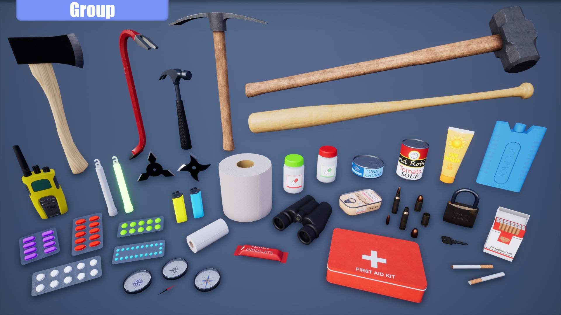 Survival Props Pack 