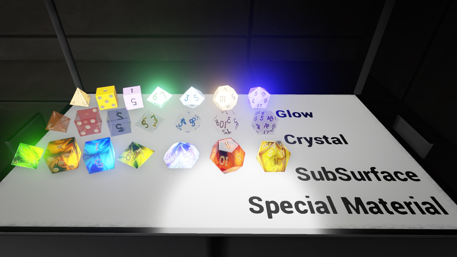 Rin Blueprint Dice Pack