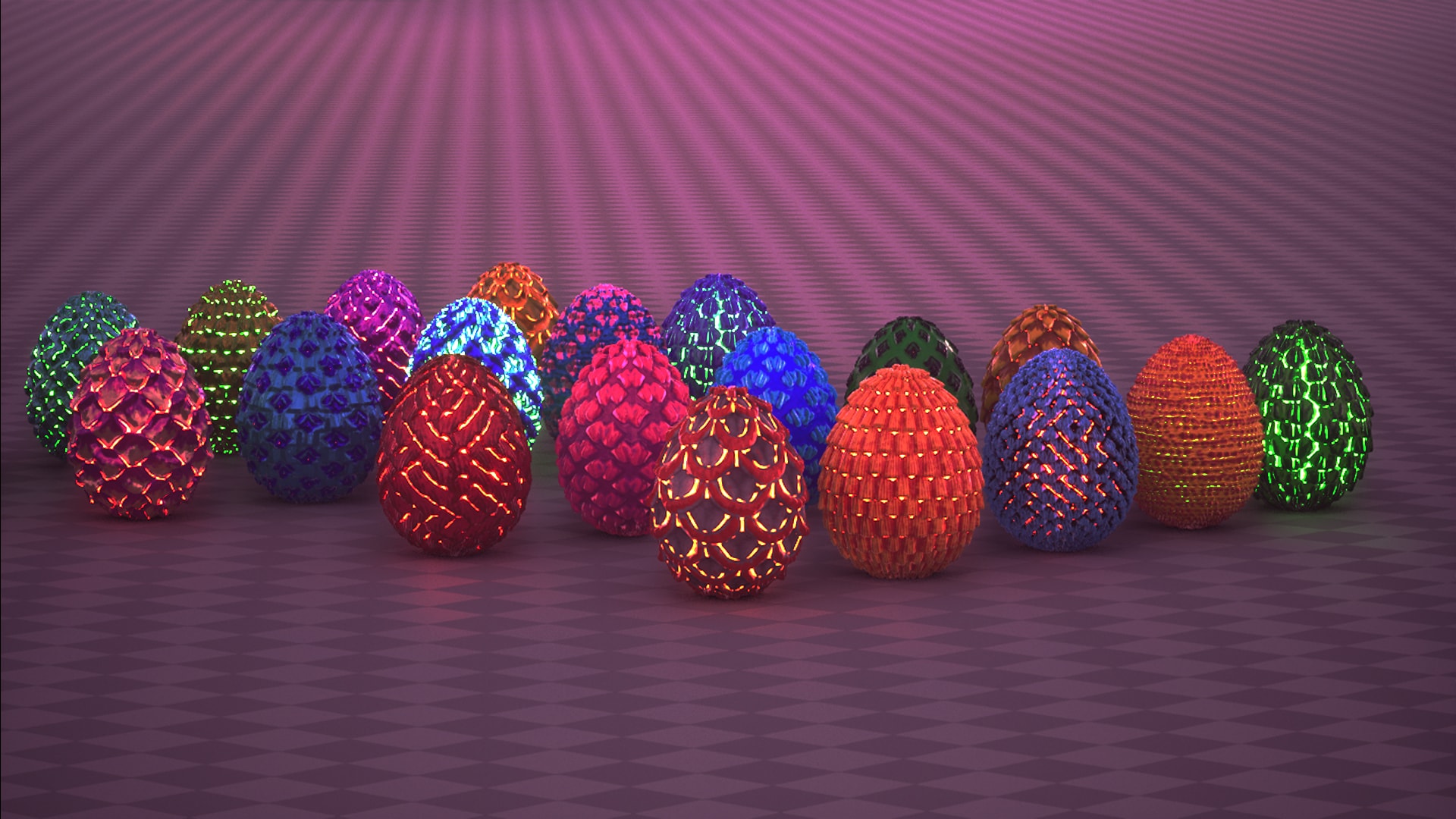 20 Pcs Dragon Egg Advanced Animated Material Pack