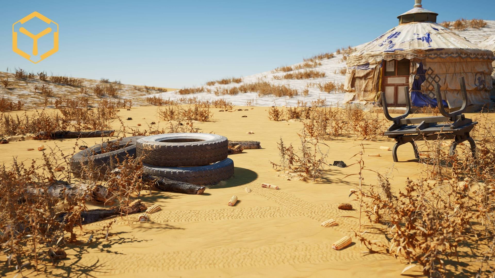 [WANYI Graphics] The Kubuqi Desert - 3D Scans Asset Pack