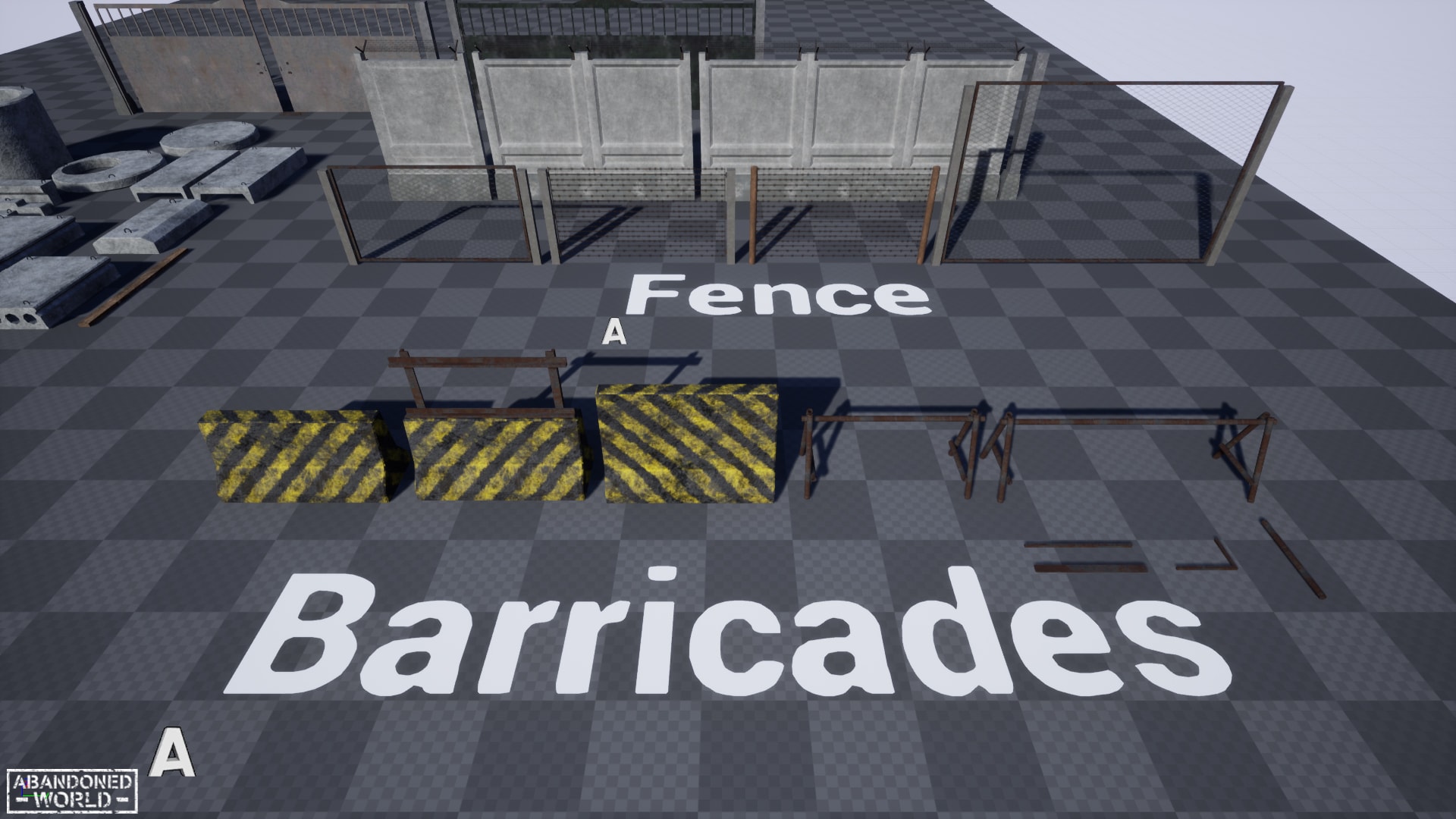 Concrete Blocks and Modular Fences