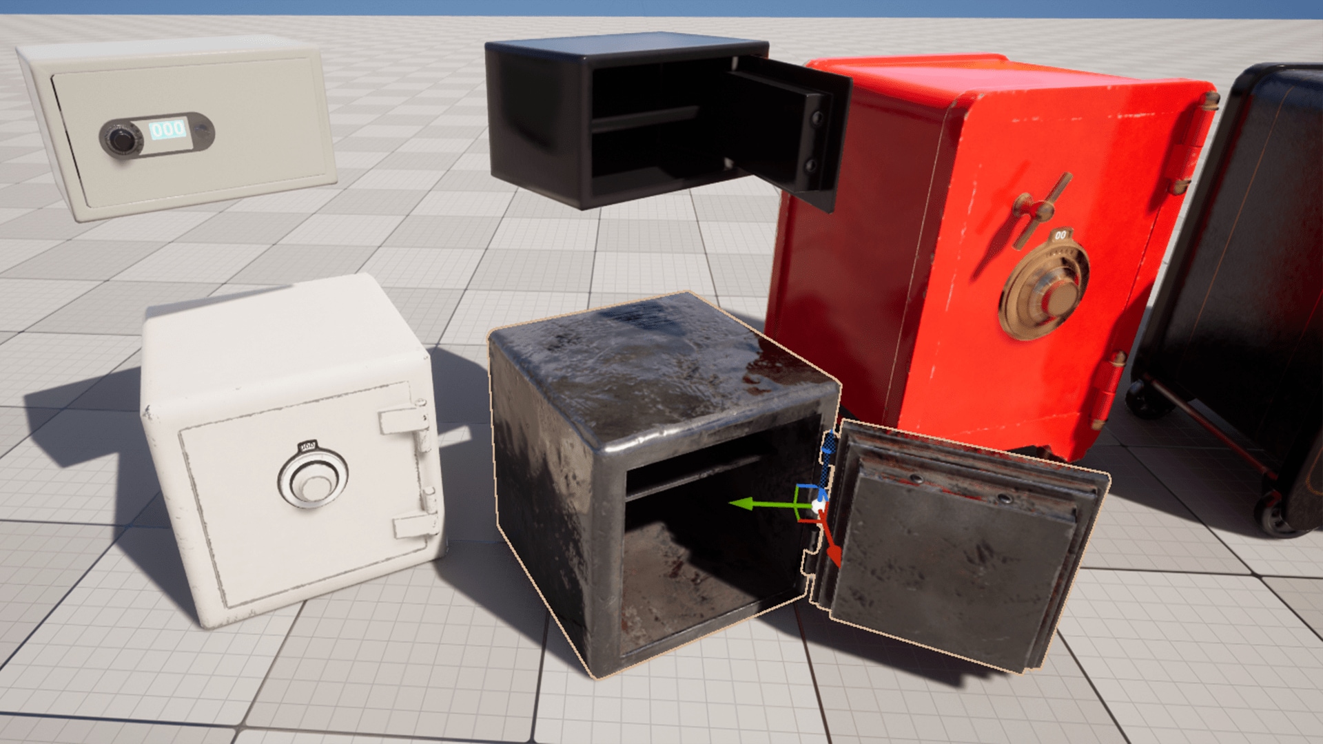 Working Safes Minigame