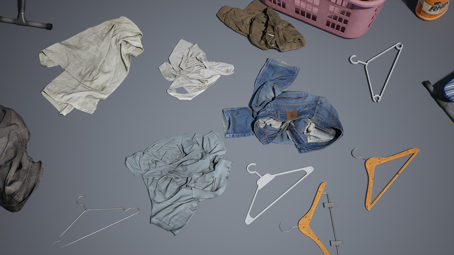 Laundry VOL.2 - Home Laundry (Nanite and Low Poly)