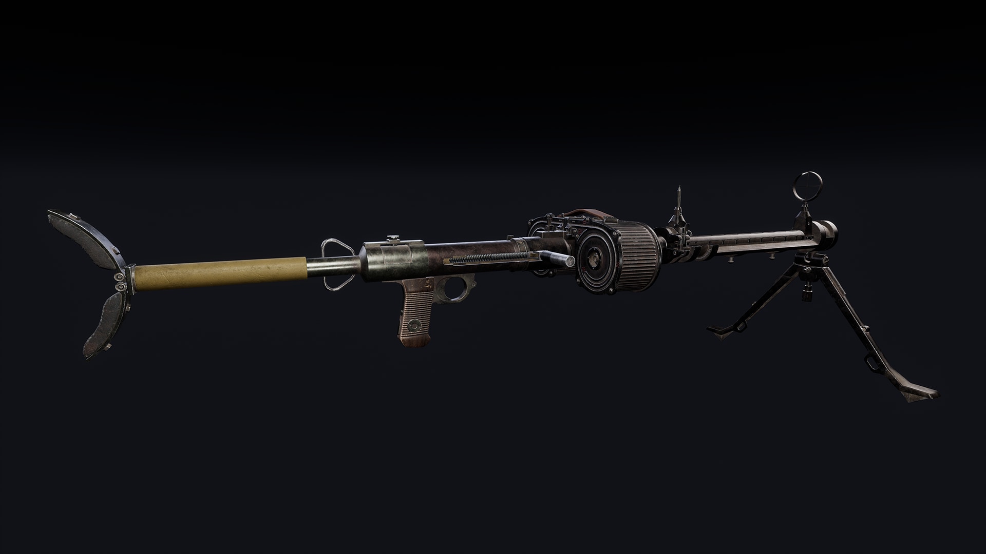 MG-15 with Accessories (WWII German LMG)