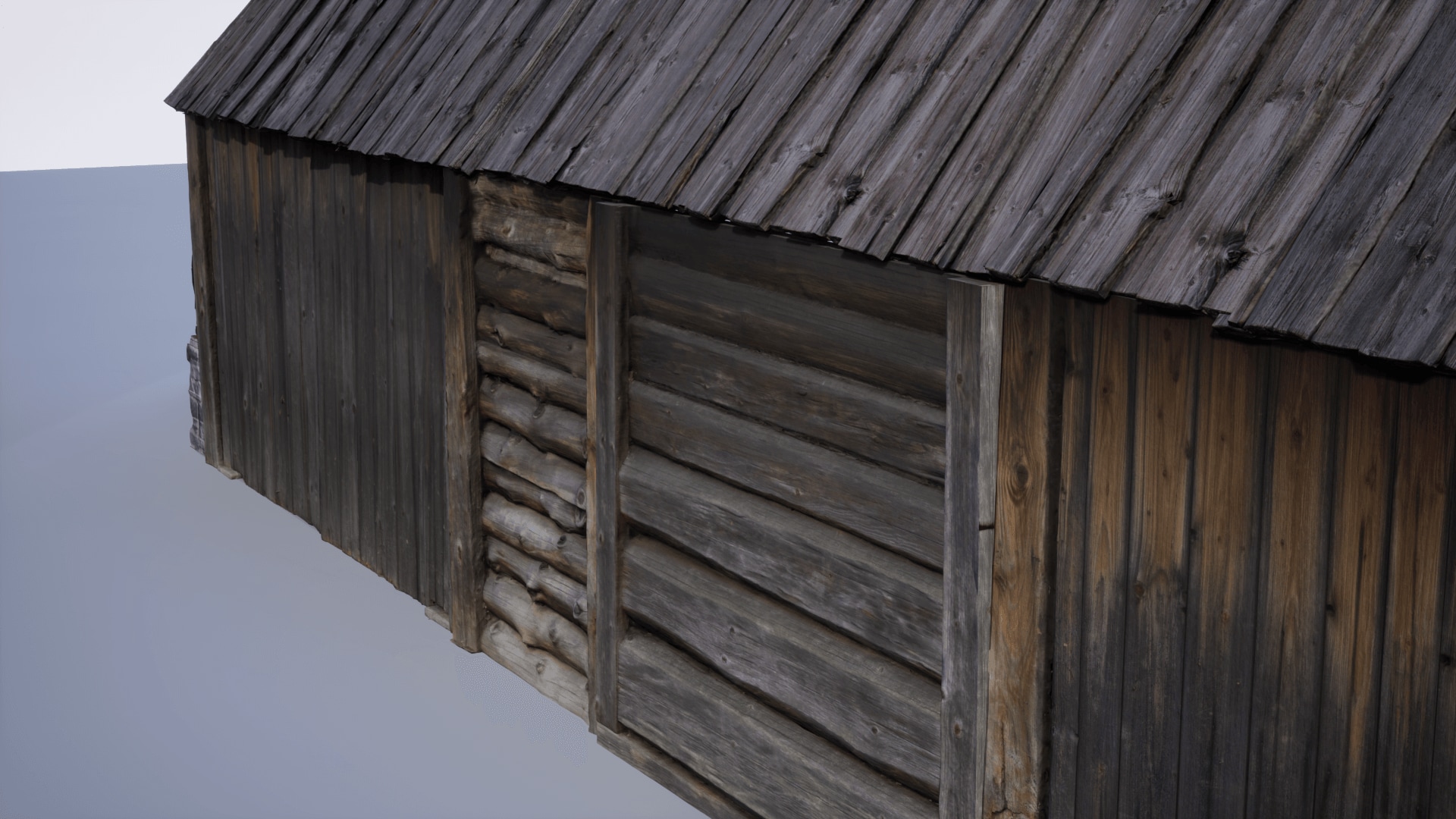 WOODEN MODULAR HOUSE PROPS