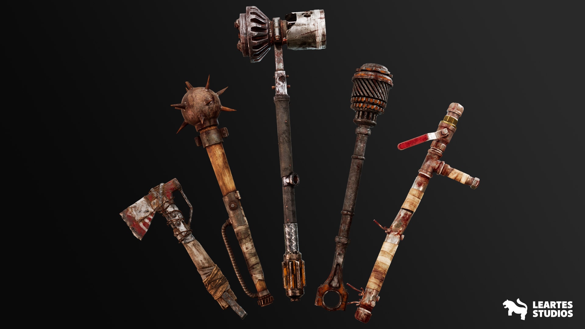 Post Apocalyptic Melee Weapons VOL.2