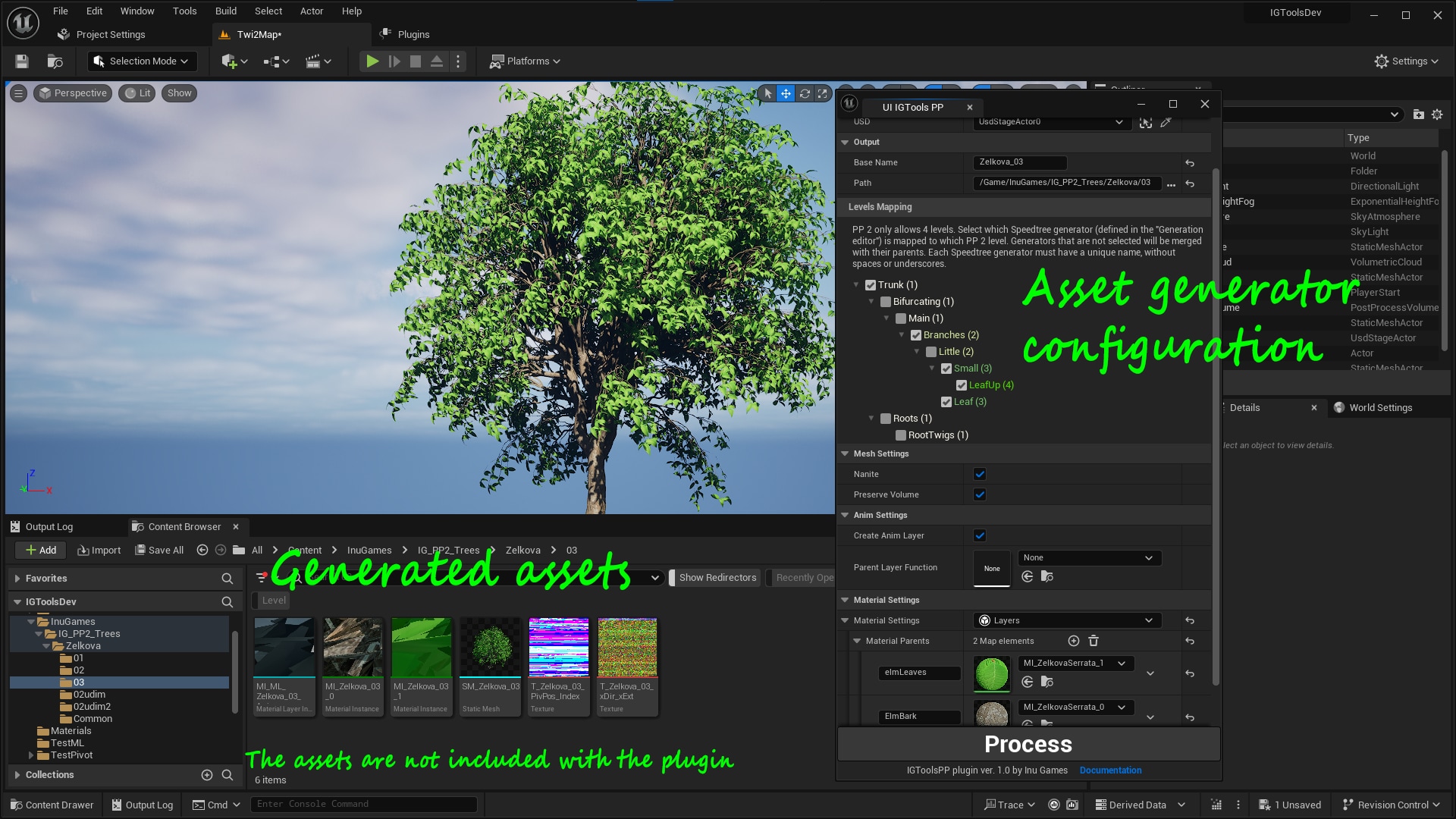 IGToolsPP: Speedtree to Pivot Painter 2.0