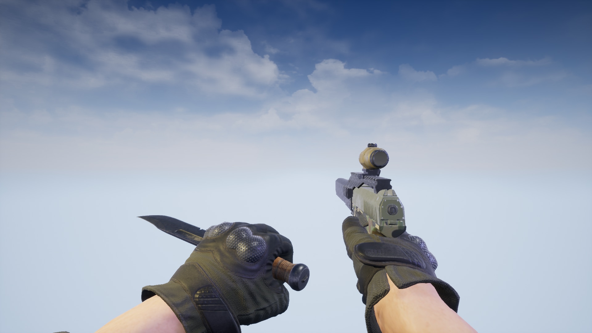 FPS Pistol And Knife Animations