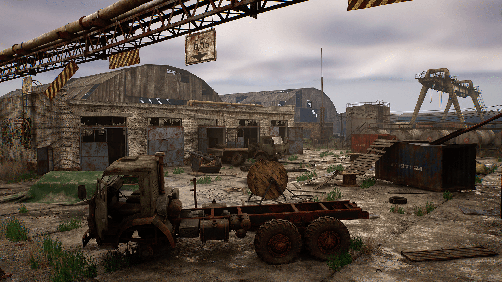 ABANDONED FACTORY Industrial railway zone (Update V.2)