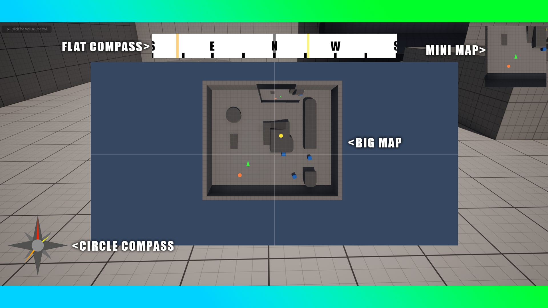 Compassy (Mini & Big Maps + Compass Navigation System)