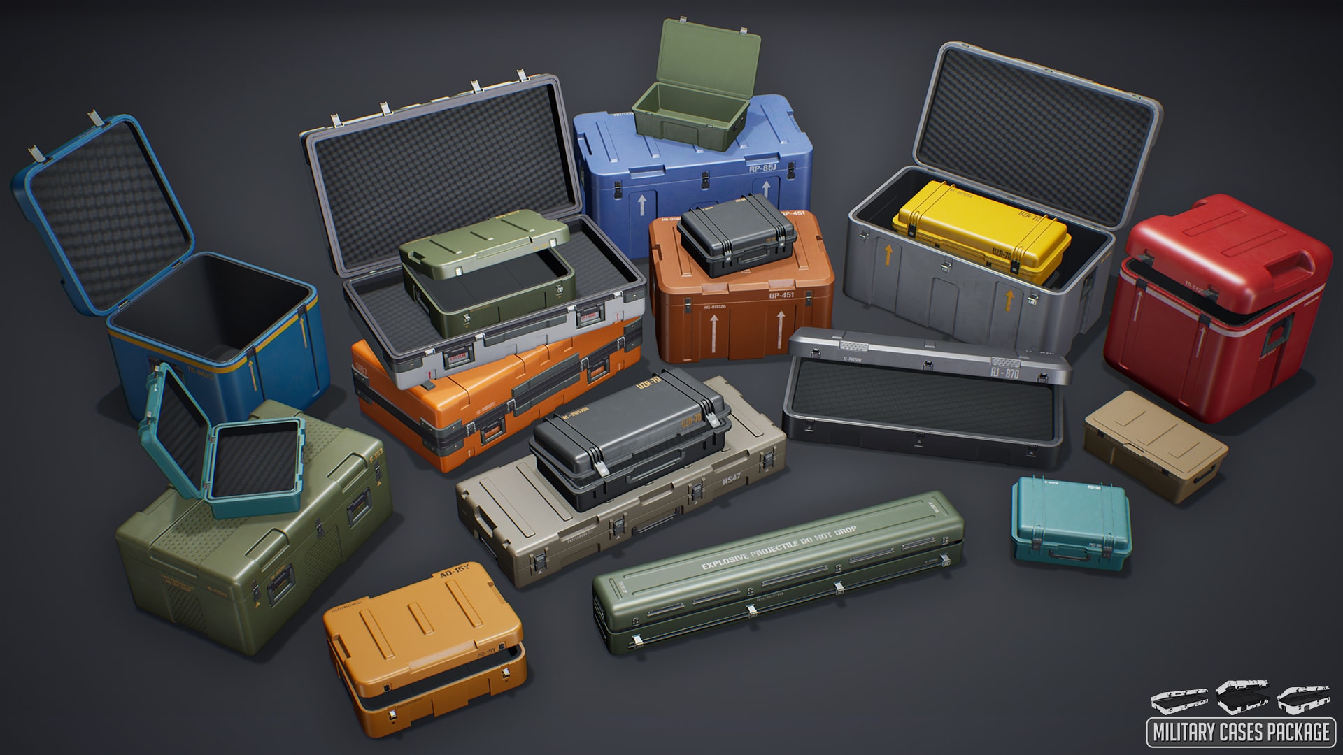 Military Cases Package