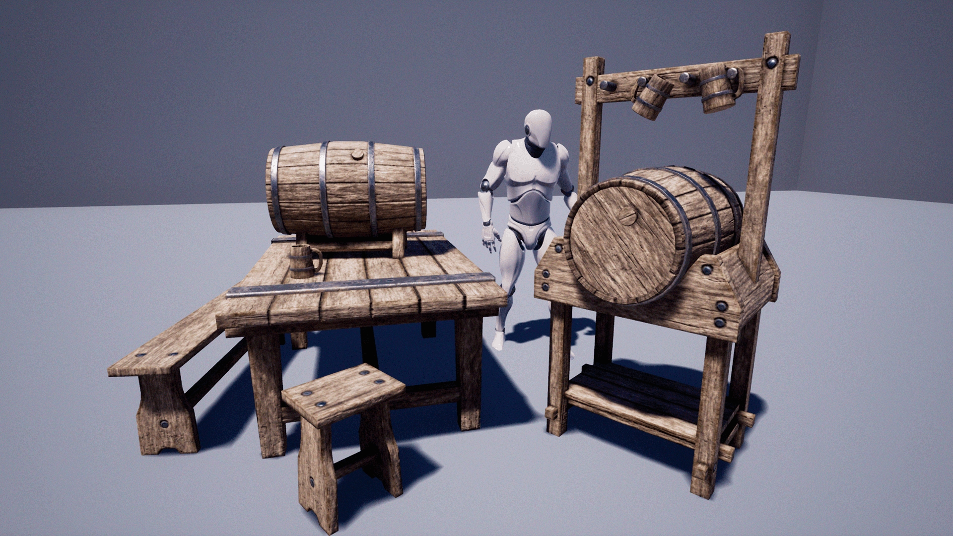 Medieval Props Furniture