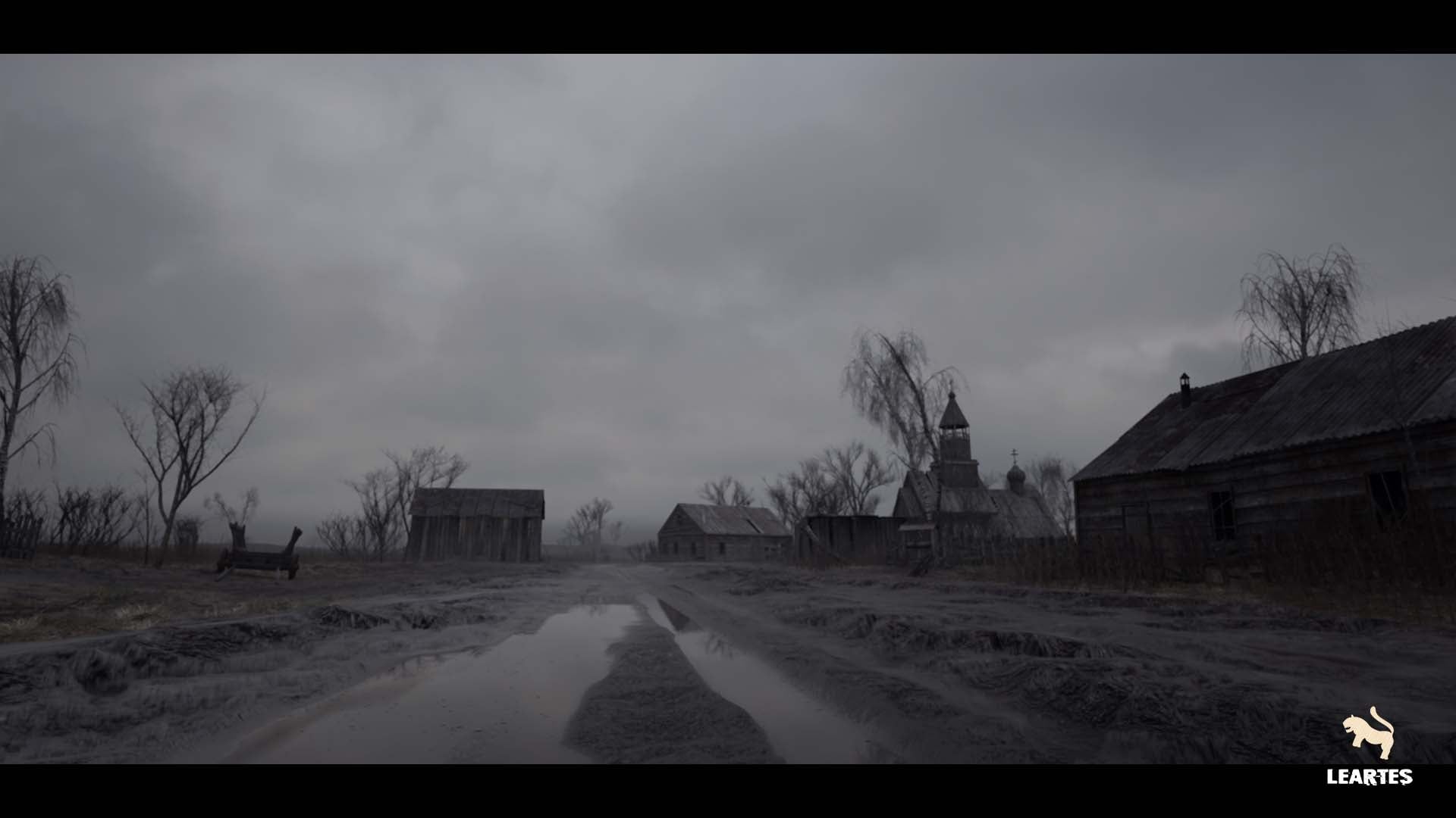 Haunted Village Environment Horror Village Environment + ULAT ( Village Pack )