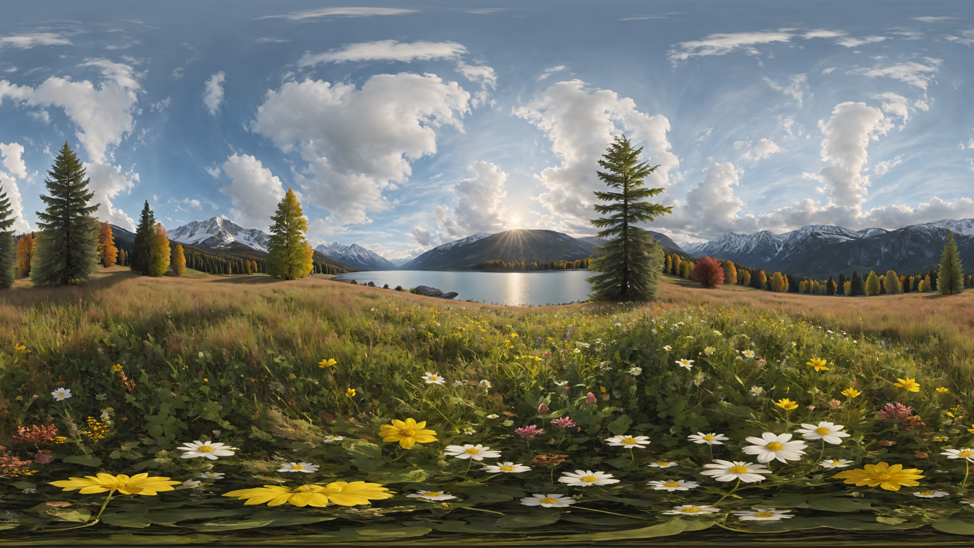 HDRI Meadow Landscapes Panoramas