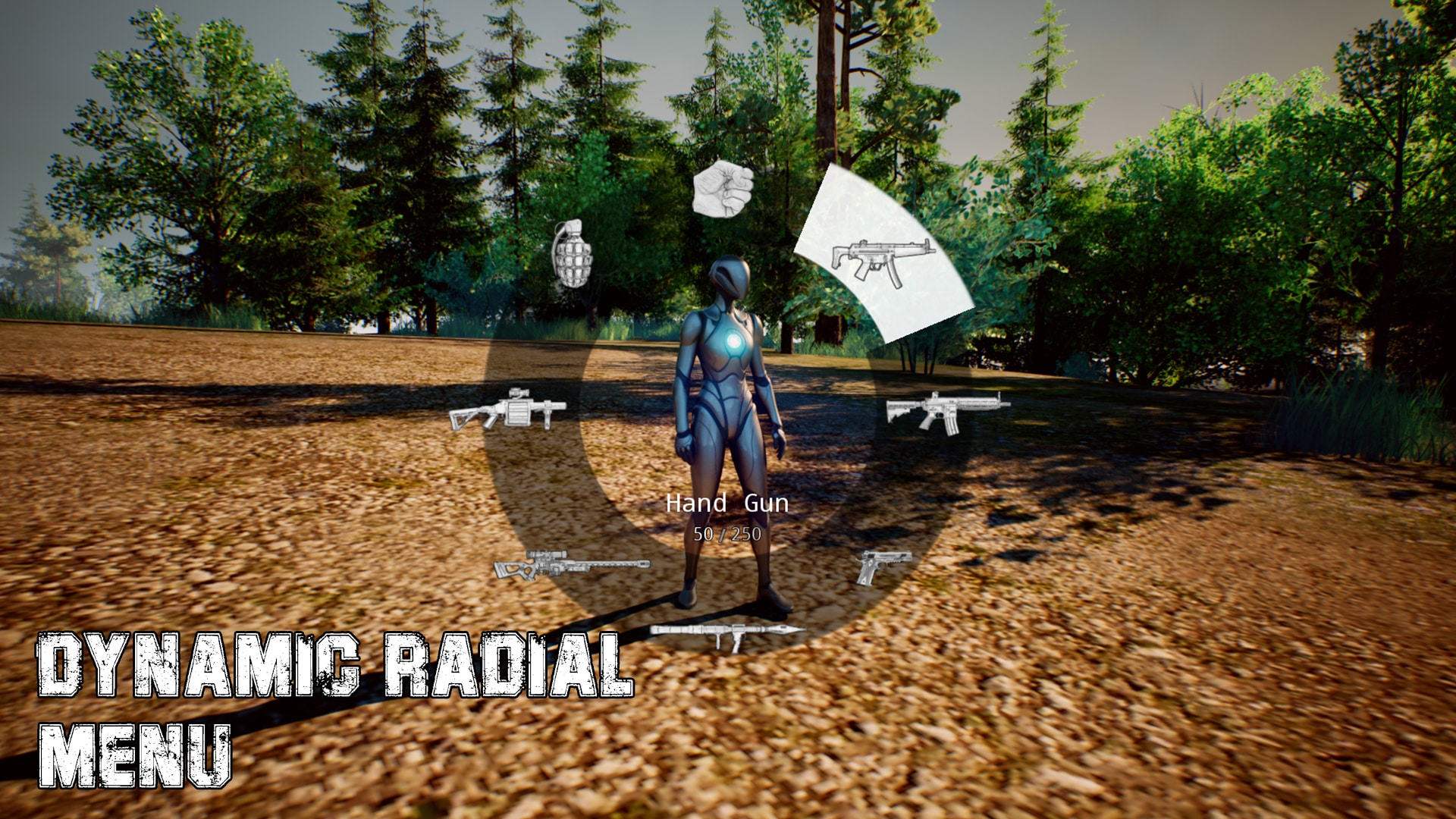 Dynamic Radial Menu