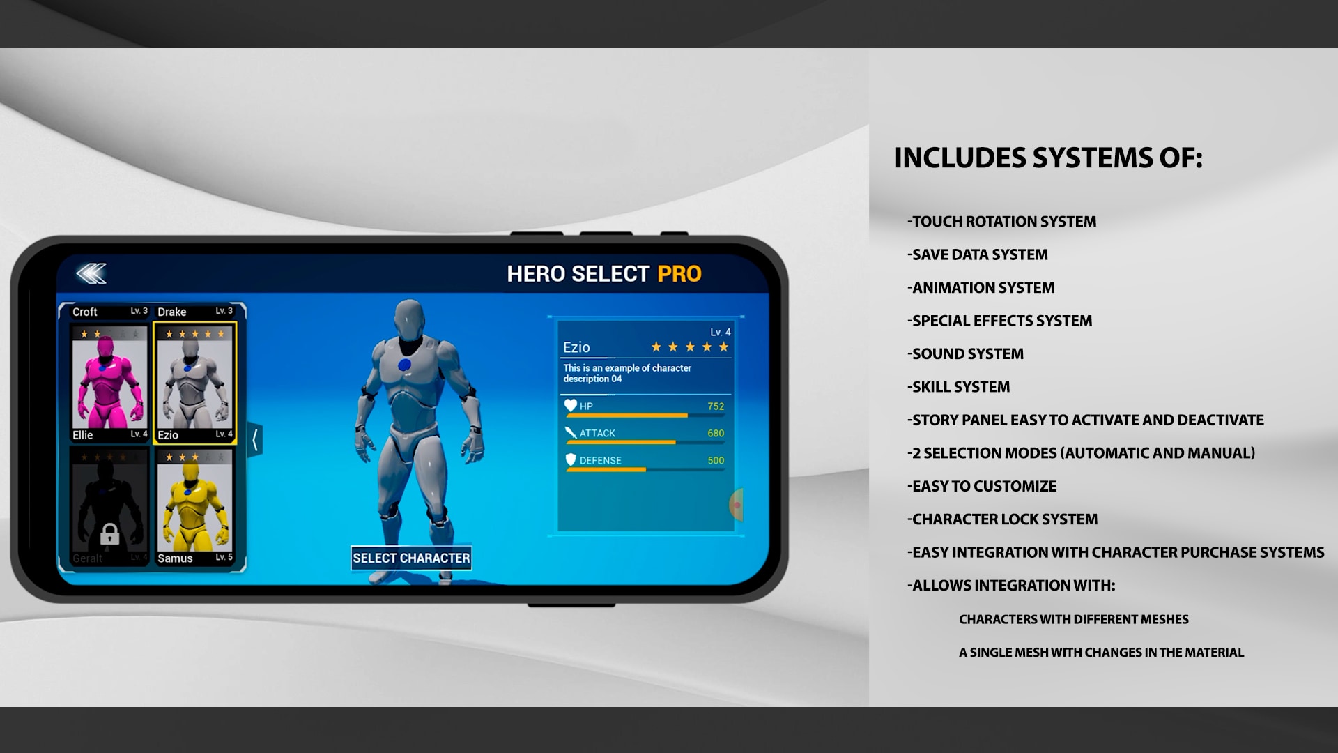 Hero Select PRO