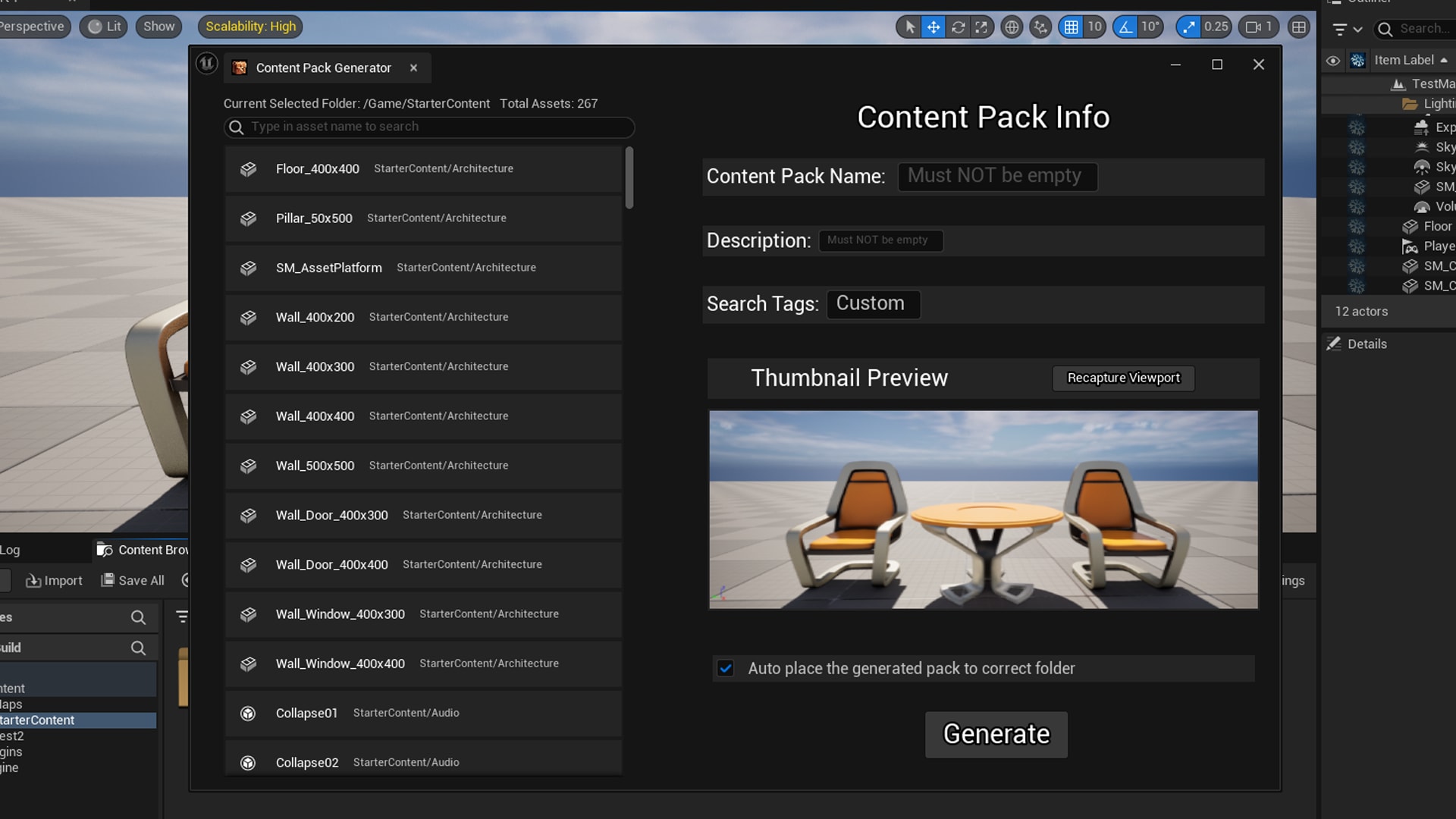 Content Pack Generator