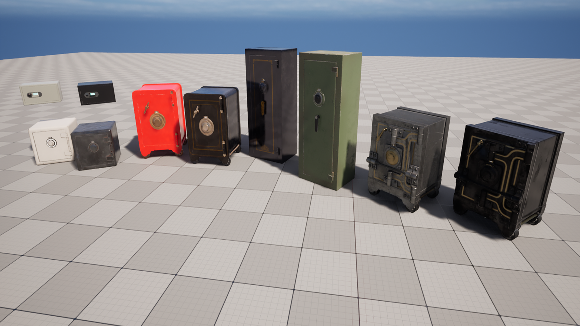 Working Safes Minigame