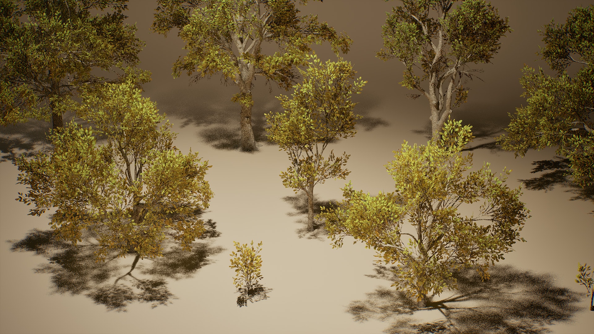 Foliage VOL.3 - Oak Trees (Nanite and Low Poly)