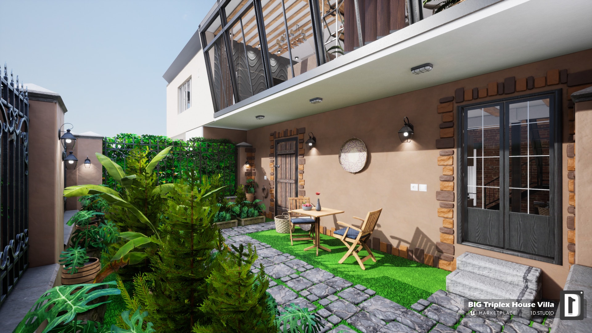 Triplex House Villa