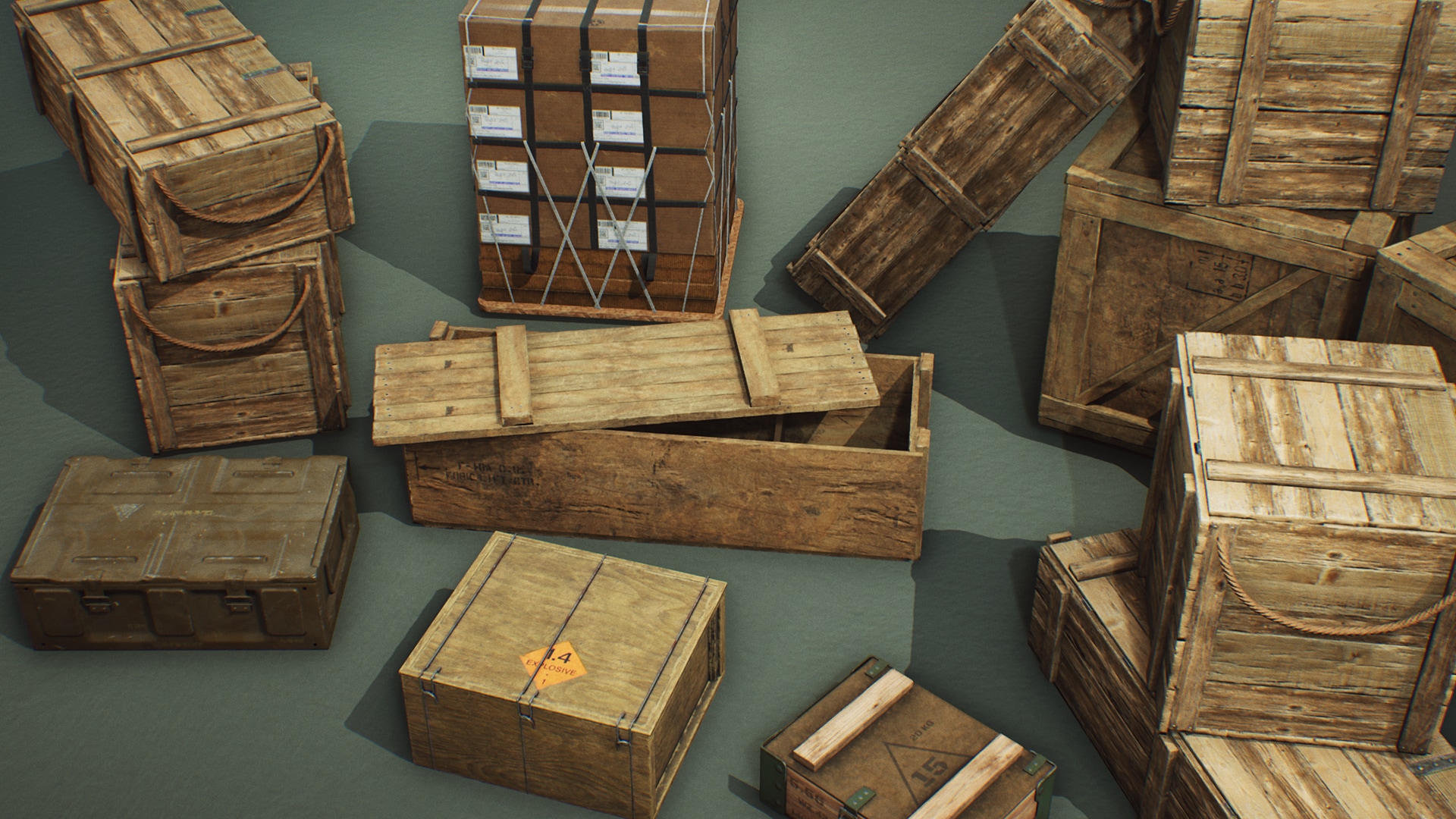 Military Supplies - VOL.6 - Crates