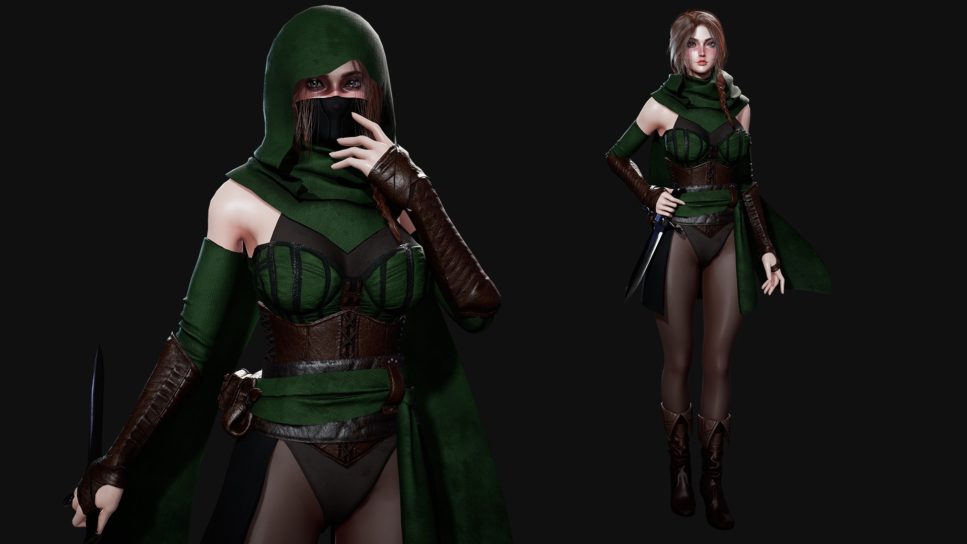 Assassin Girl Modular