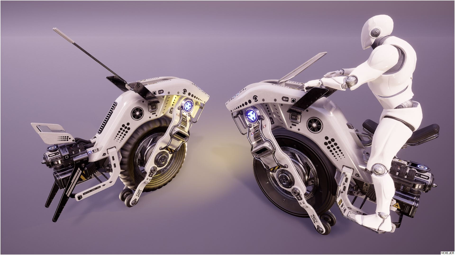 SciFi Grasshopper Mono Bike