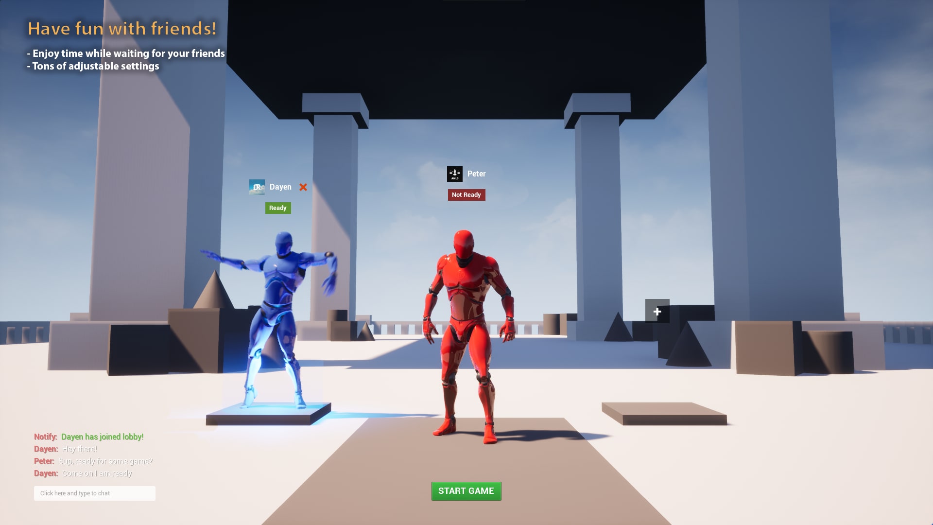 Advanced Multiplayer Lobby System V2