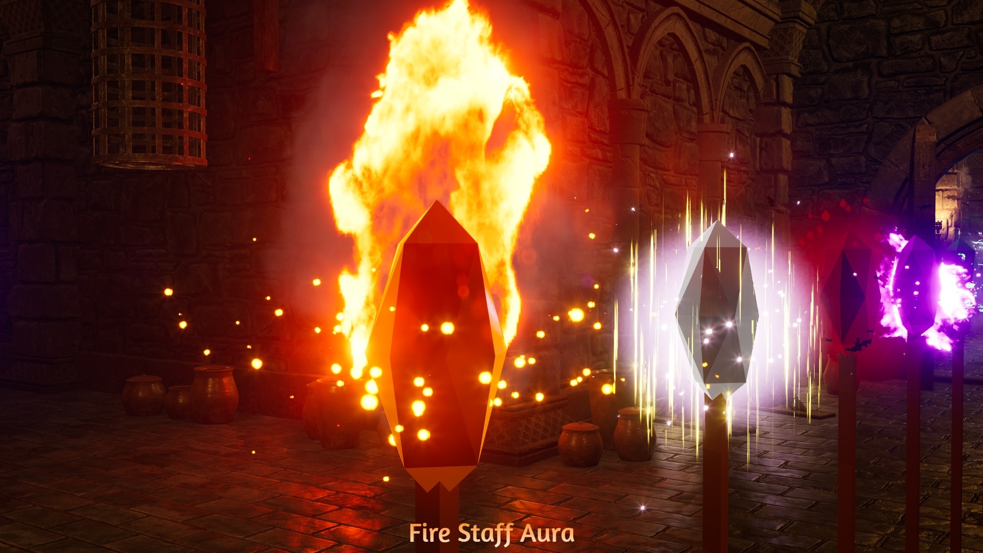 Magical Staff Auras VFX Pack