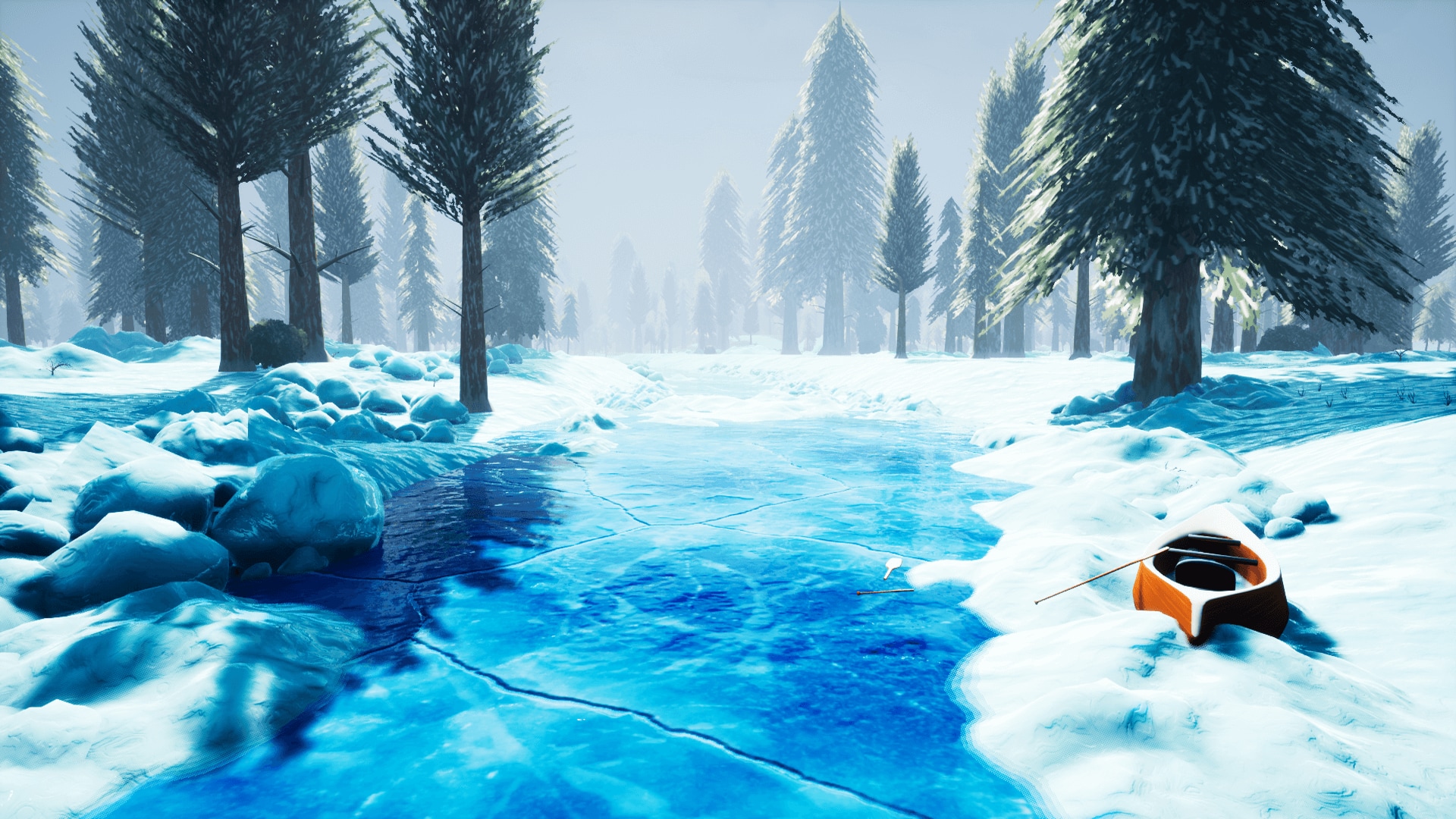 Stylized Snowy Environment