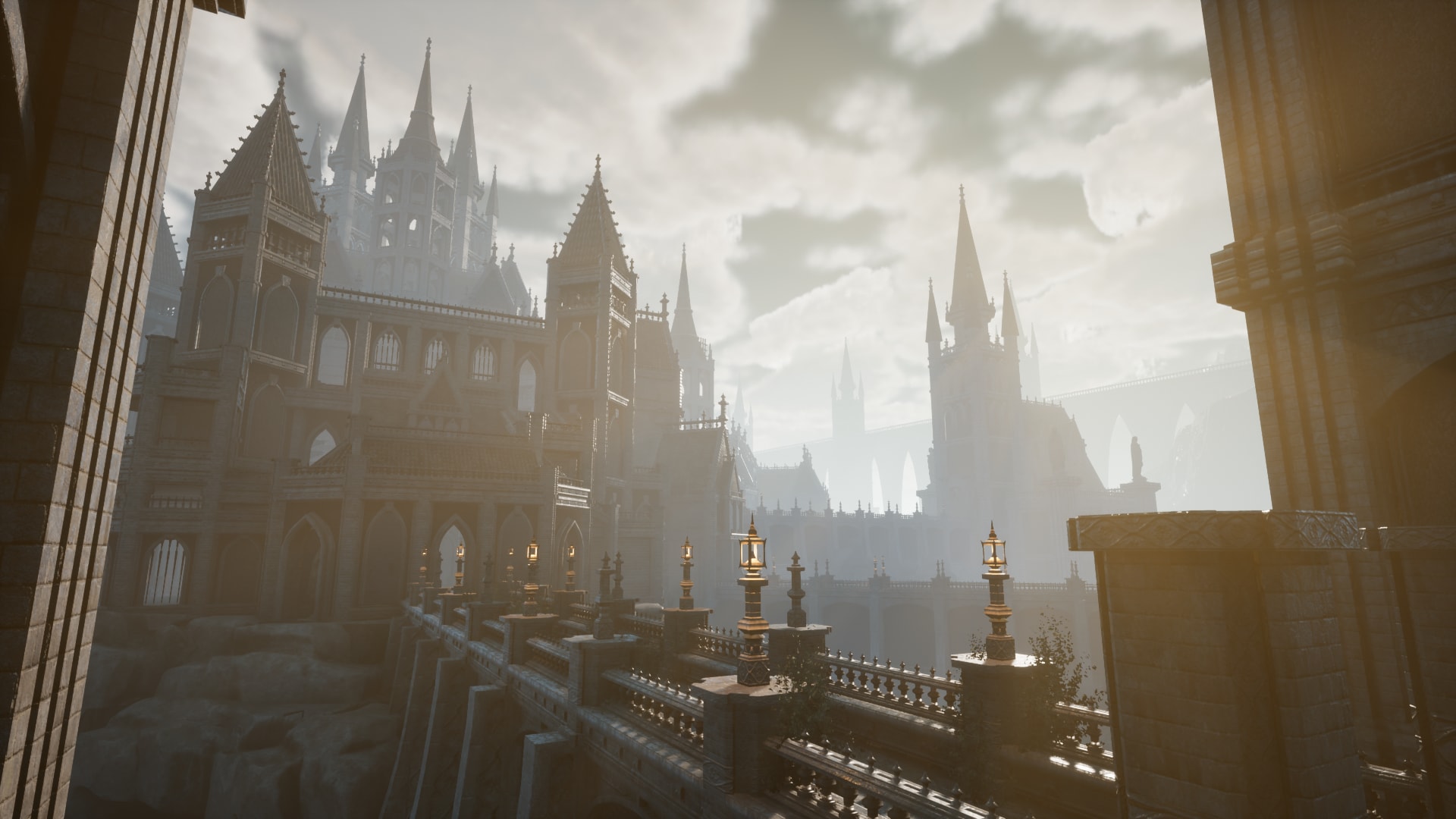 Modular Gothic Fantasy Environment