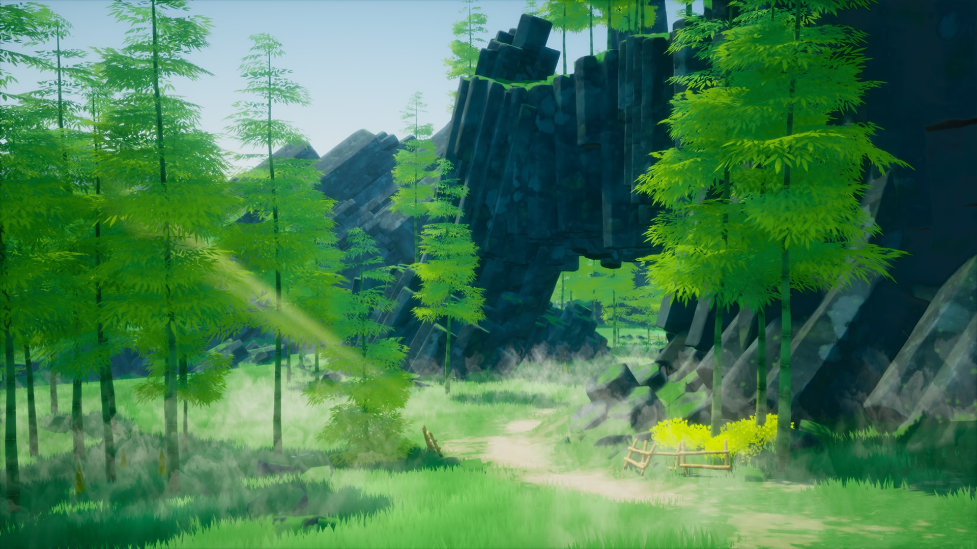 Stylized Landscape 5 Bioms + Stylized + Low poly forest Orasot Bundle