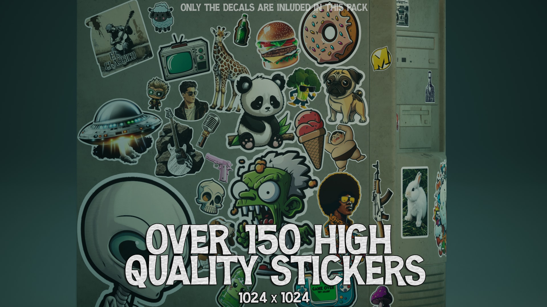 Sticker Decals Mega-pack