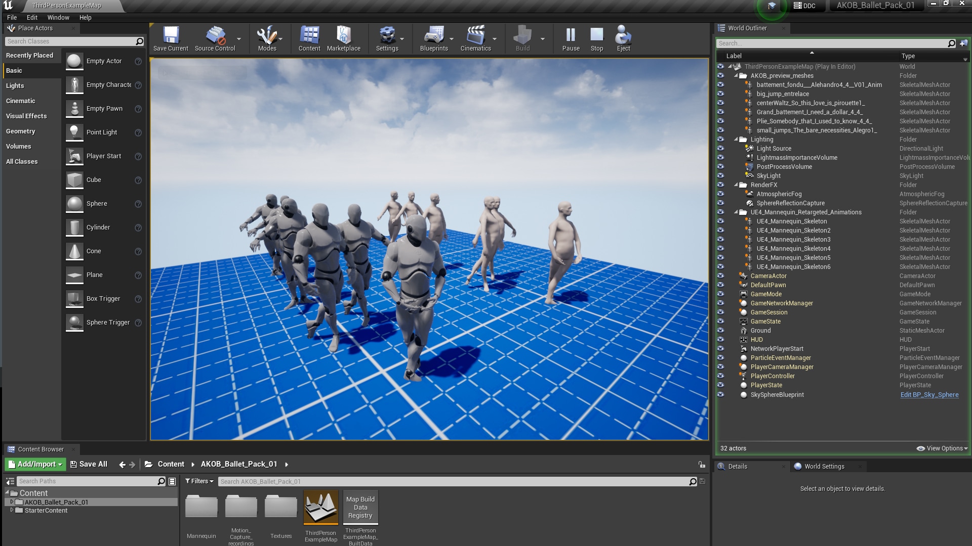 AKOB Ballet Motion Capture Pack 01