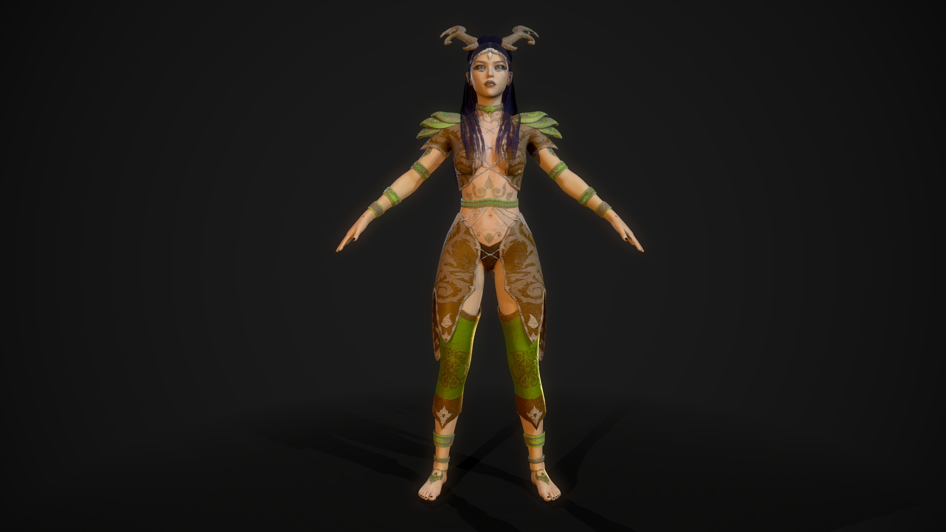 Forest Druid Girl