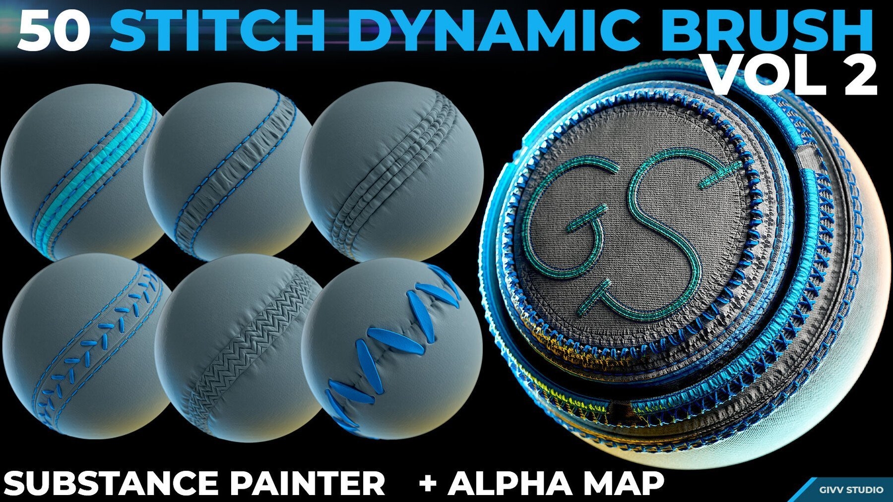 Dynamic Brush – Stitches and Seam VOL 2