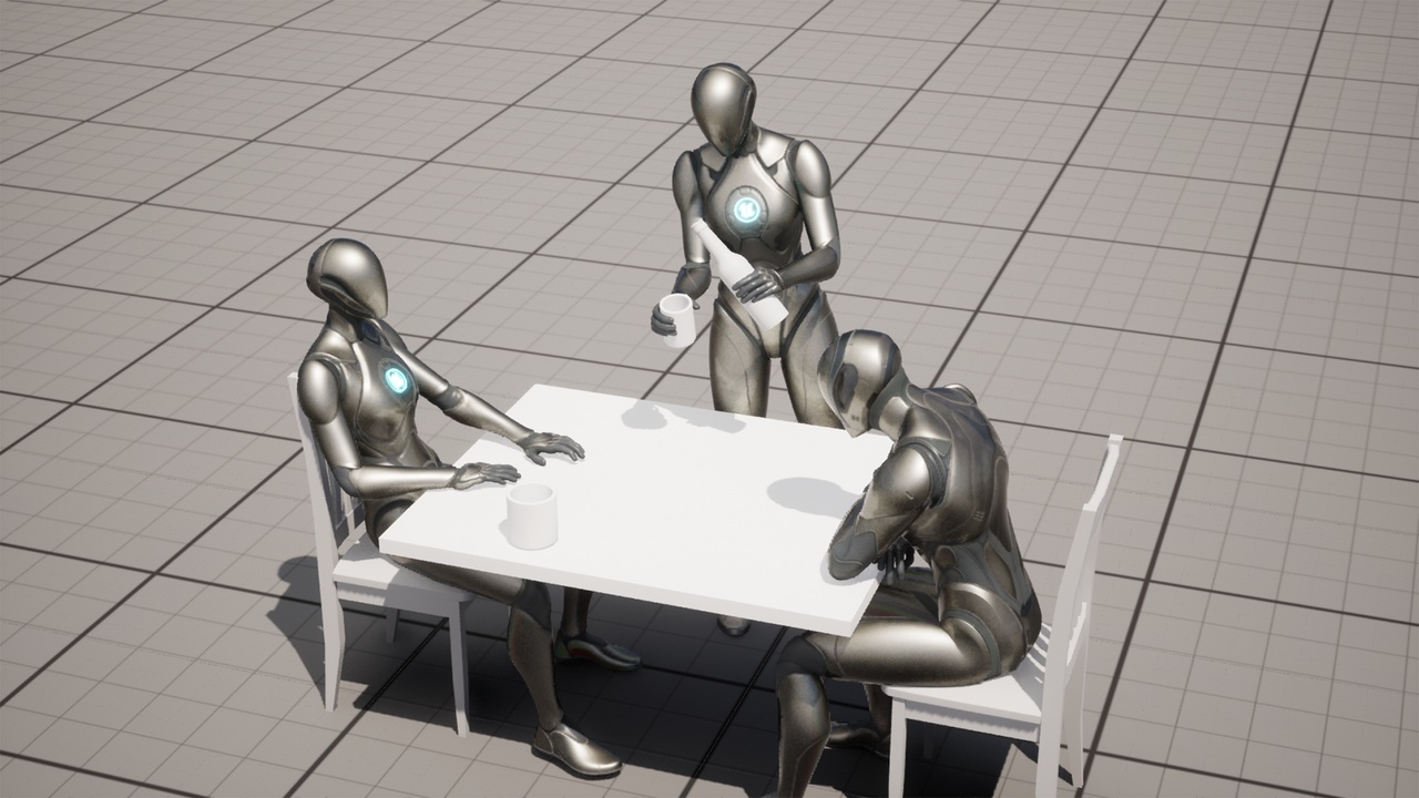 38 Bartender NPC Mocap Animations