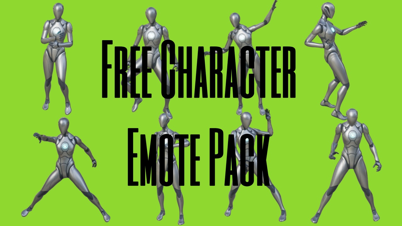 FREE Character Emote Pack
