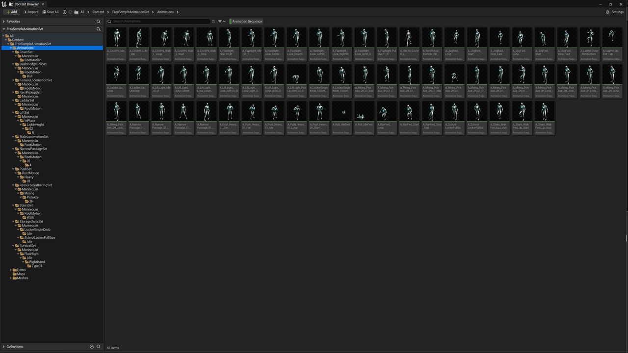 Free Sample Animation Set