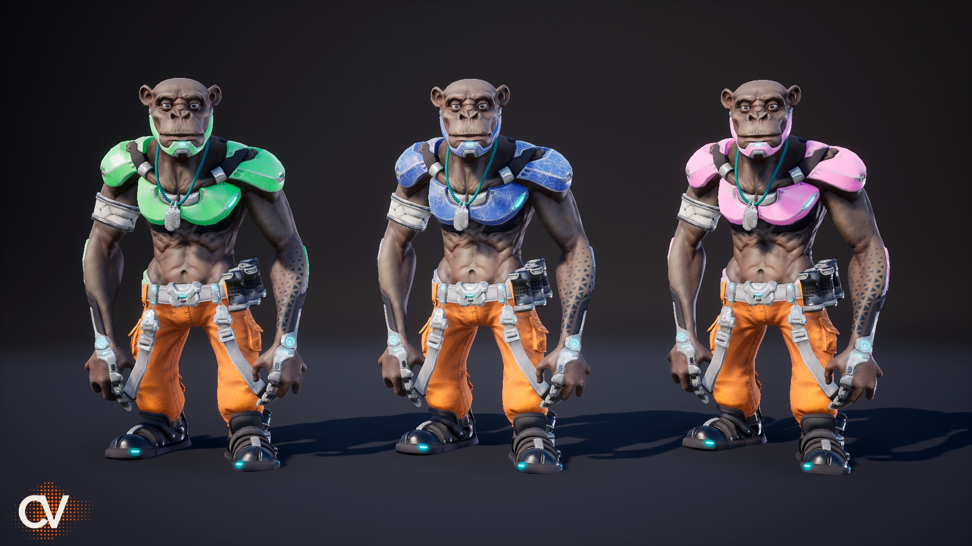 Space Monkey Sci-Fi