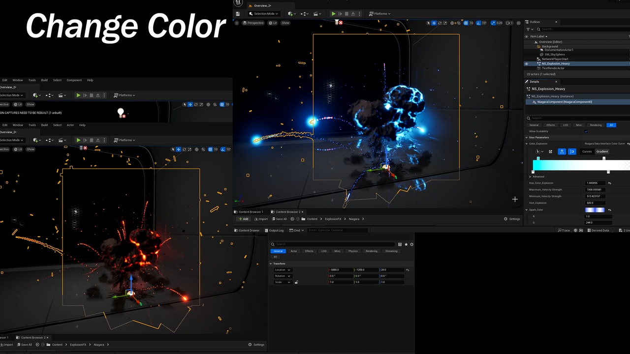 Explosion FX Customizable