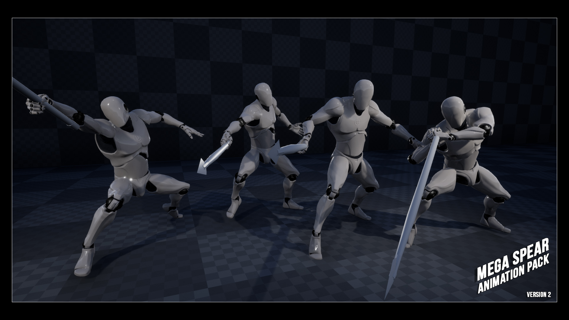 Mega Spear Animation Pack