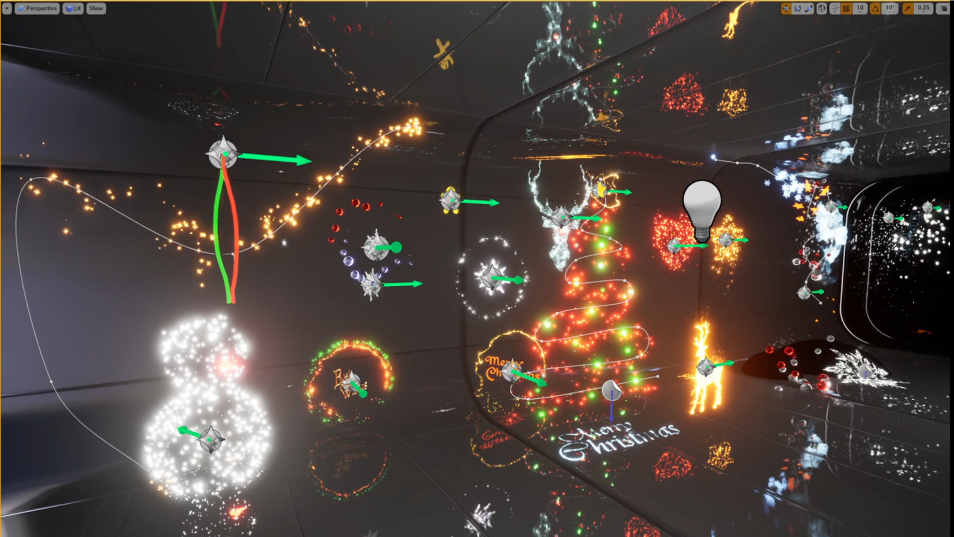 Christmas VFX Particles