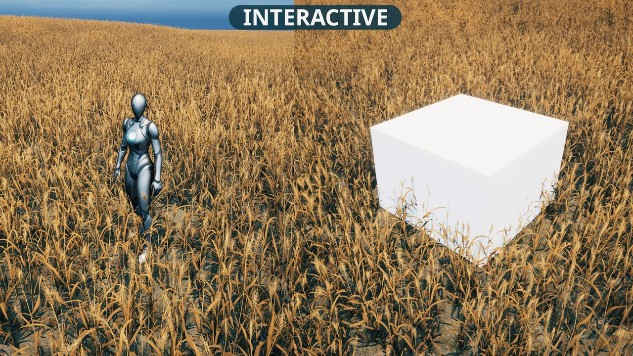 Nanite Foliage - Wheat Field