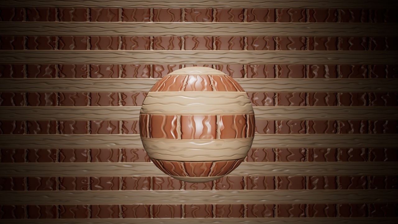 Stylized Wood Material